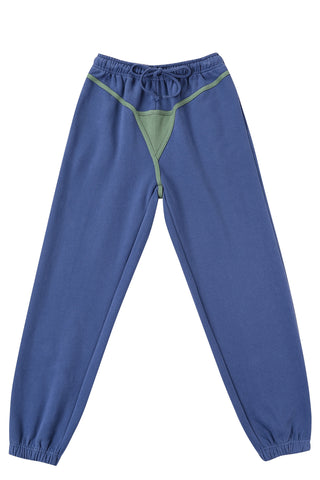 Blue/Green Bikini Sweatpants