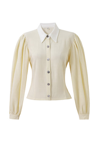 Aurora Blouse Soft Linen