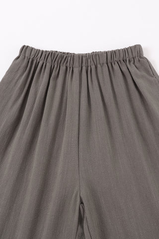 Lazy Pants Soft Linen Ash Brown