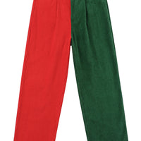 Christmas Corduroy Grampa Trousers