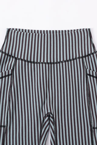 Surf Stripe Shorts Black/Blue