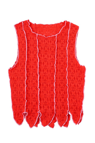Red Leaf Lace Tank