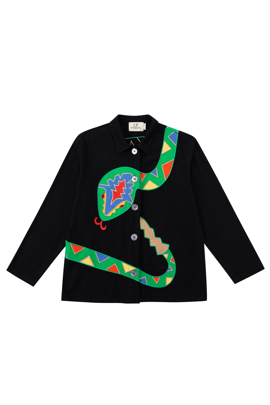 UNISEX Snake Linen Chore Jacket