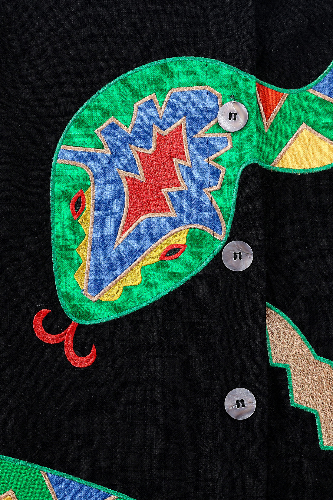 UNISEX Snake Linen Chore Jacket
