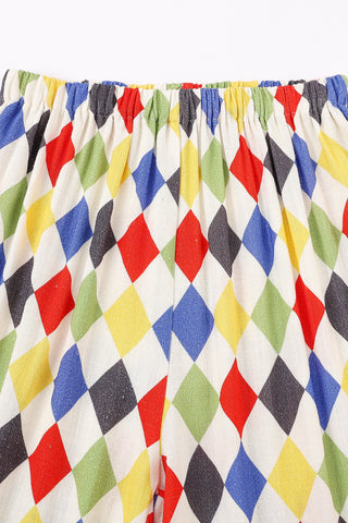 Long Bloomers Soft Linen Harlequin