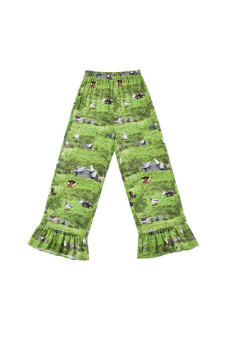 Ruffle Pantaloons Soft Linen Worst Ducks