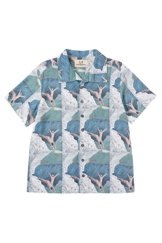 Unisex Nude Divers Linen Button Up