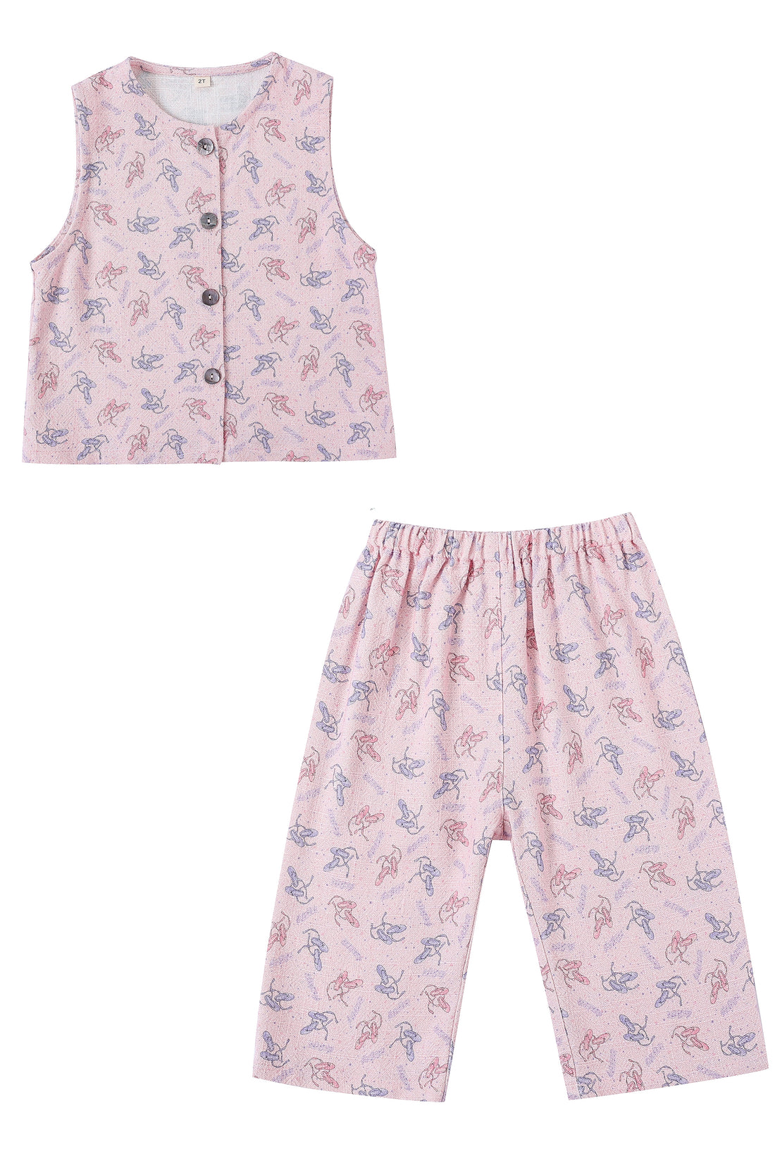 Ballet Toddler Vest & Pants Set