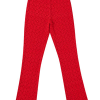 Red Lace Pants