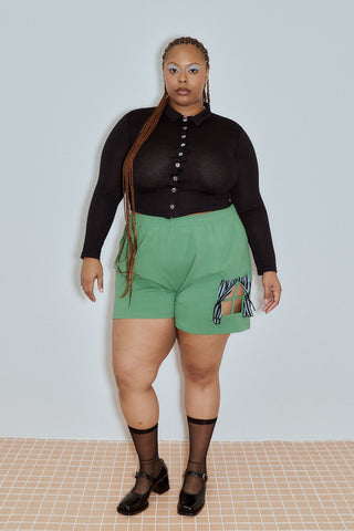 3X shorts, 2X top