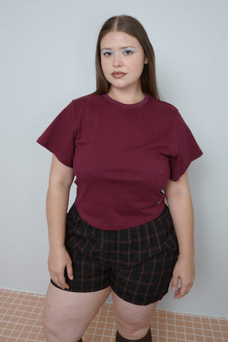 L top, XL shorts