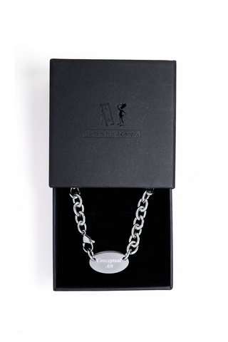 Conceptual Art Stainless Steel Necklace