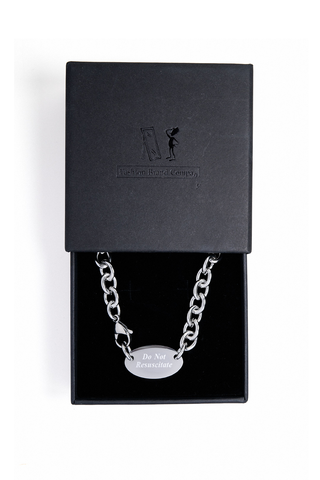 Do Not Resuscitate Stainless Steel Necklace