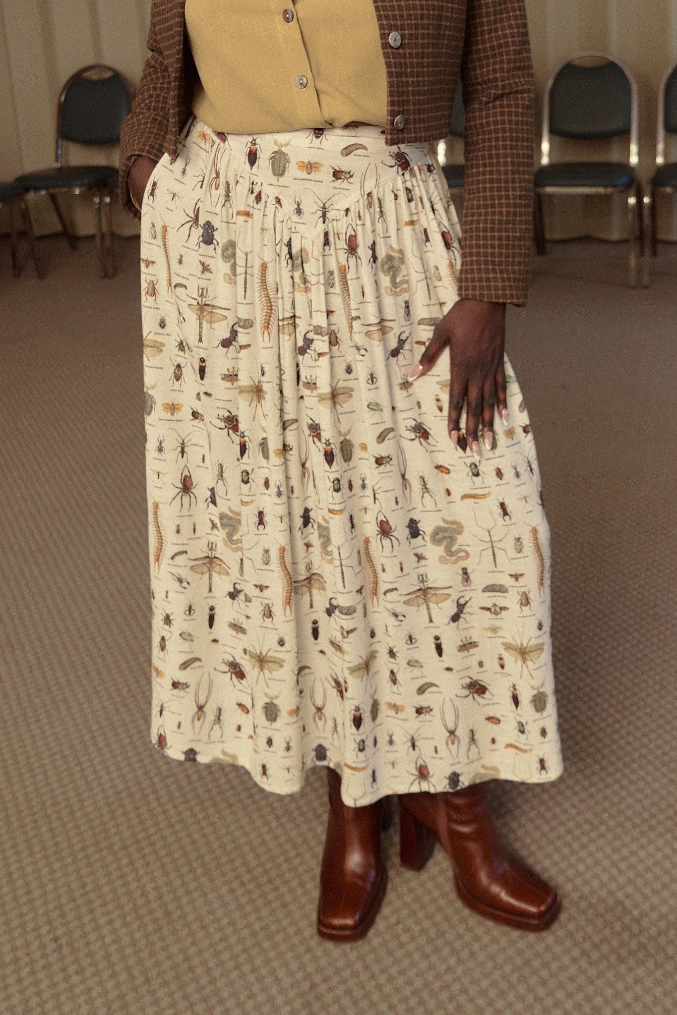 Park Skirt Soft Linen Worst Bugs 1X / Worst Bugs Park Skirt Soft Linen Worst Bugs 1X / Worst Bugs