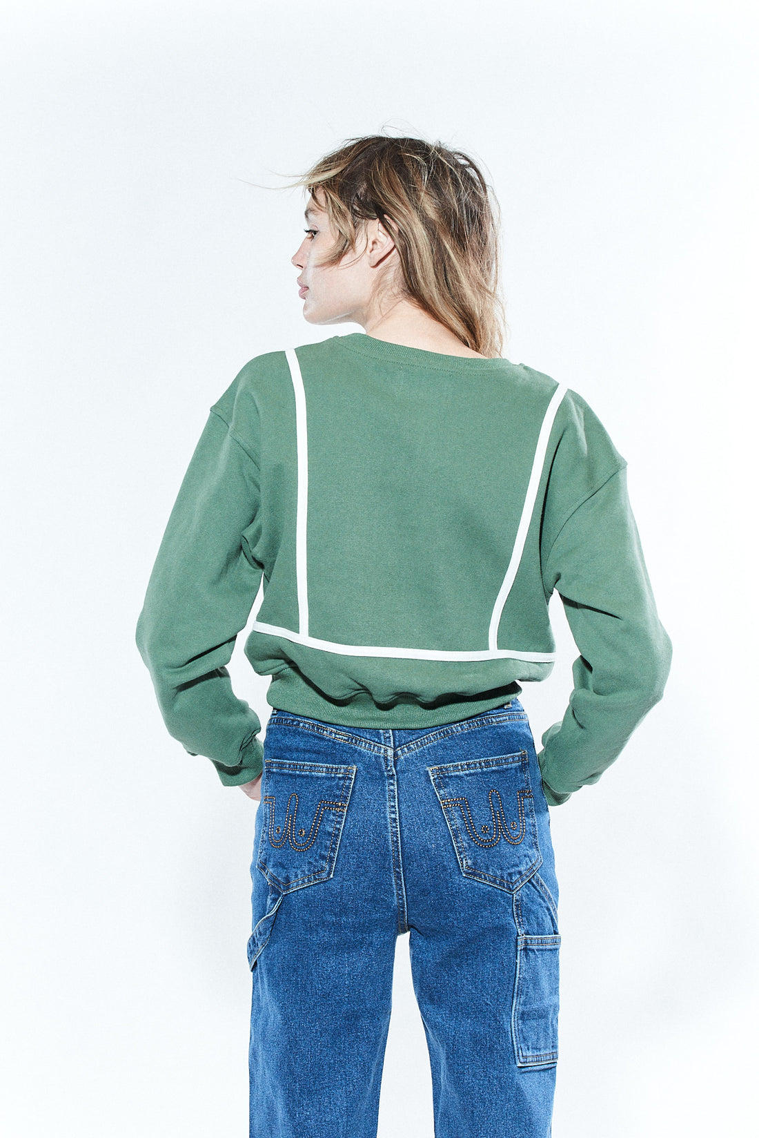 Green Bikini Bod Crewneck