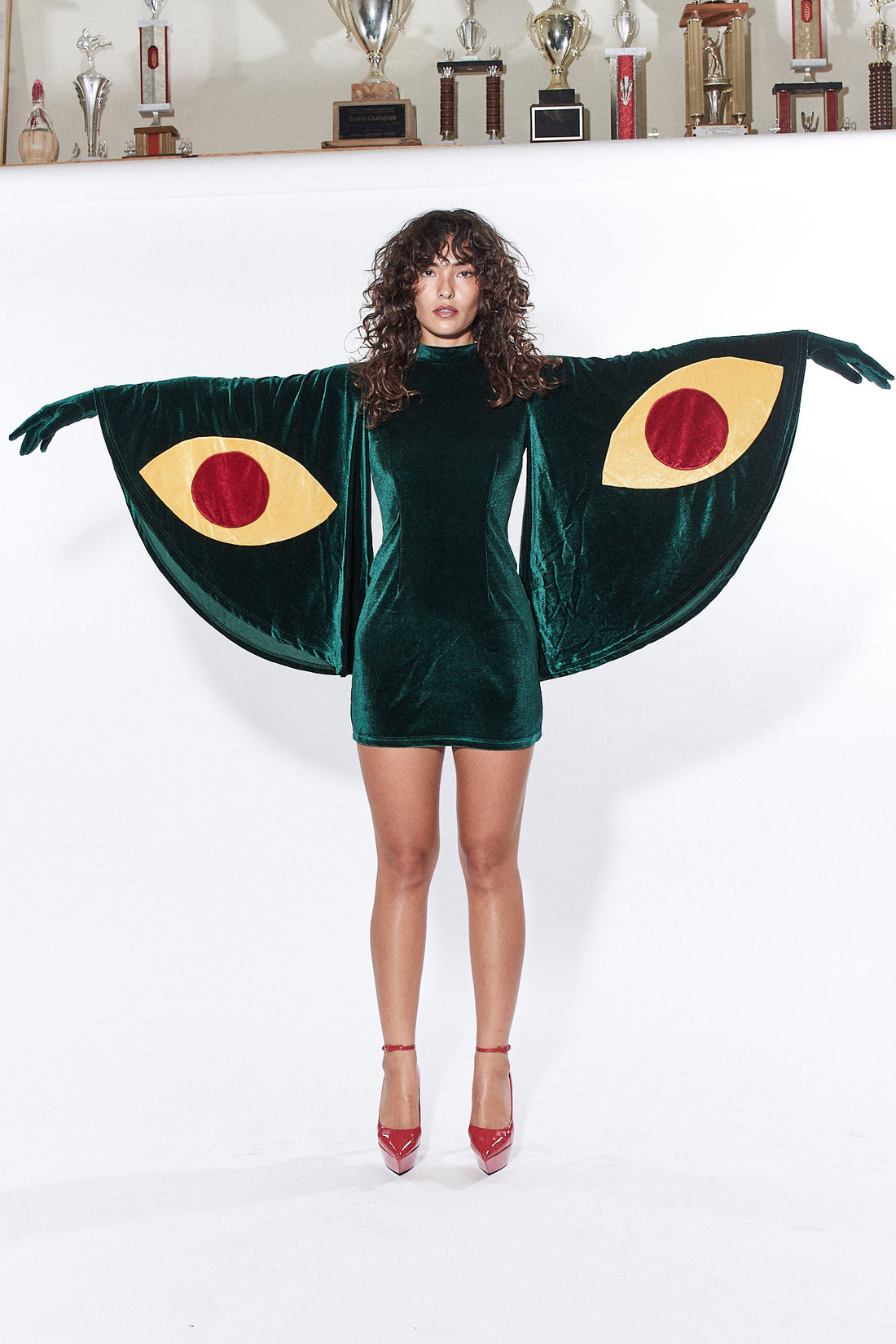 Moth Mini Dress Fashion Brand Company