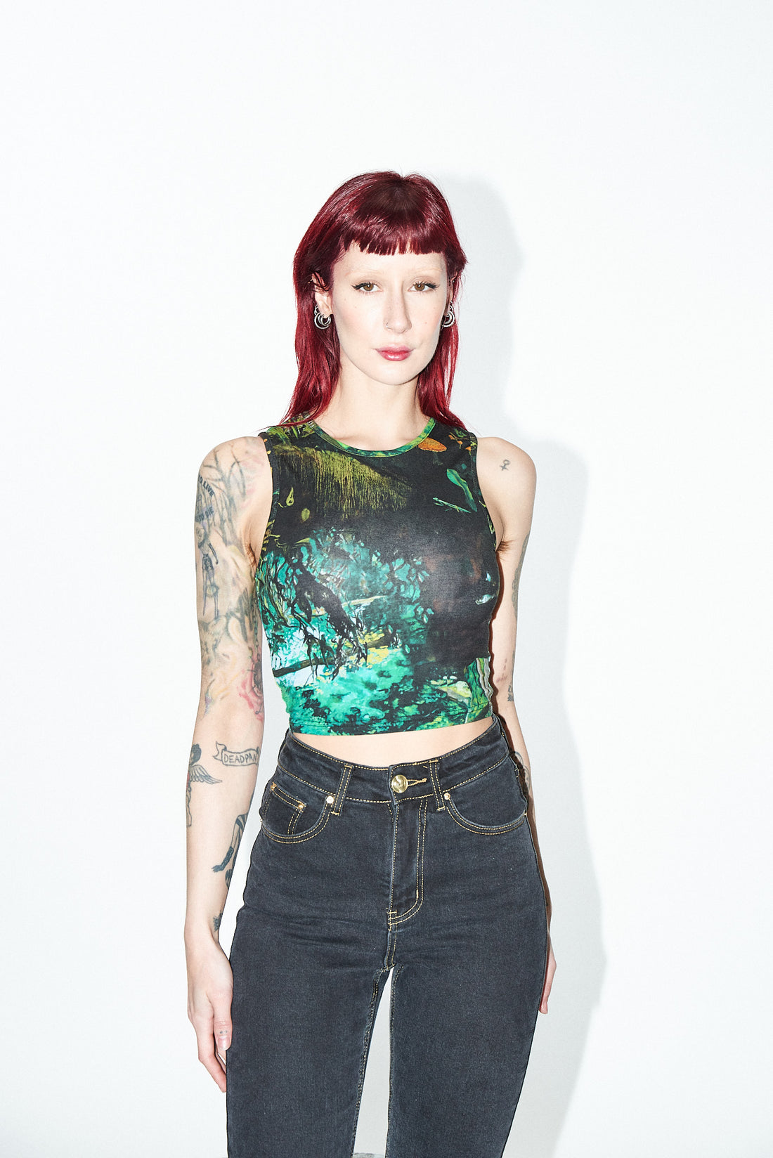 Cayetana Stretchy Crop Tank