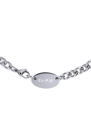 Ex-Wife Stainless Steel Necklace