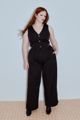 Finley wears an XL