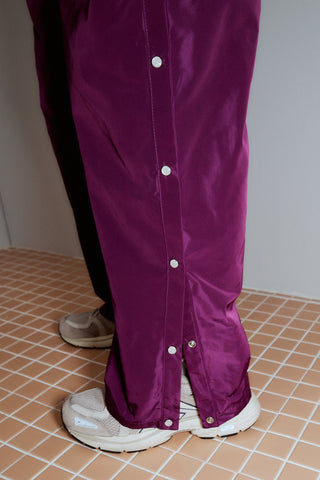 Tearaway Track Pants Purple