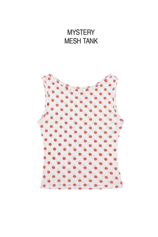 MYSTERY Stretch Mesh Tank Top