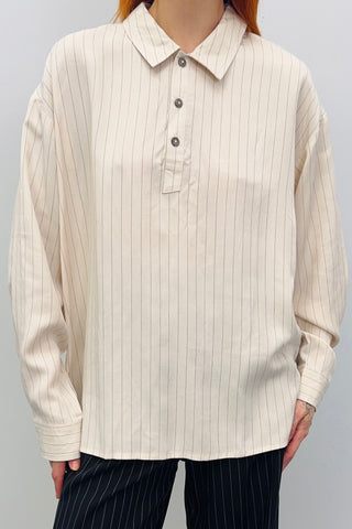 SAMPLE #320 - Unisex S Baseball Tencel  Blouse