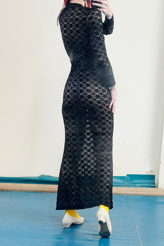 SAMPLE - S Lace Maxi Dress