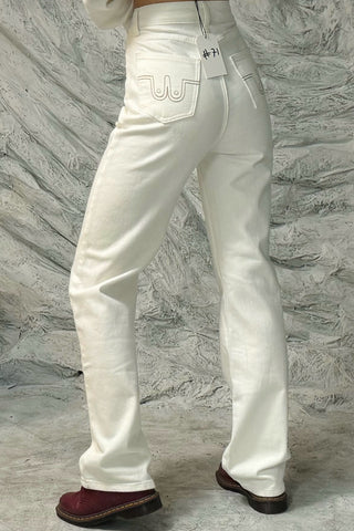 SAMPLE #71 - S White Jeans