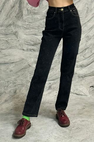 SAMPLE #70 - S Black Farm Jeans