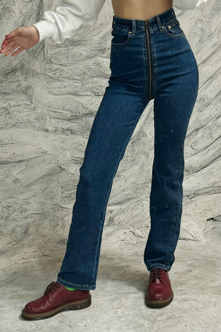 SAMPLE #66 - S Zipper Jeans