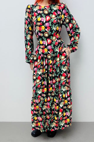 SAMPLE #557 - S Veggie Long Sleeve Church Dress
