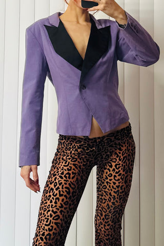 SAMPLE #828 - S Purple Blazer