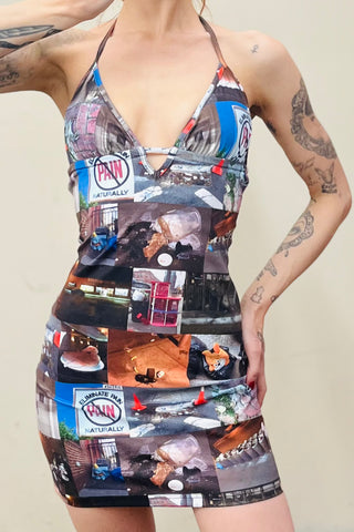 SAMPLE #31 - S NYC Trash Mini Dress