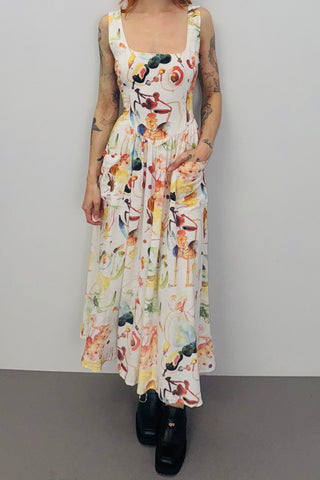 SAMPLE #393 - S Nightmare Stains Trad Dress
