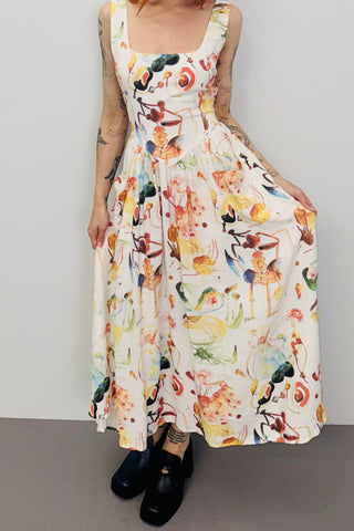 SAMPLE #393 - S Nightmare Stains Trad Dress