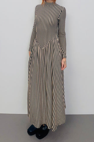 SAMPLE #397 - S Striped Travel Dress