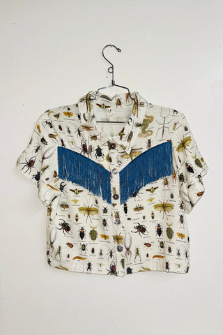 Scrap Linen Blouse #4 - S Worst Bugs