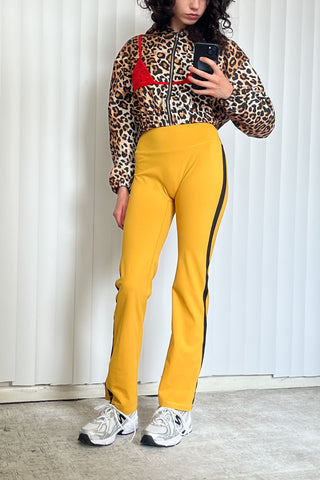 SAMPLE #100 - S Kill Bill Yoga Pants - Yellow / Black