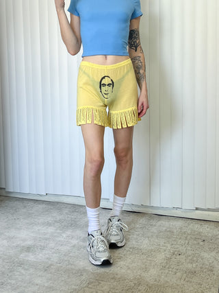 SAMPLE #119 - S Wool Blend Shorts Ever Dream This Man - Yellow