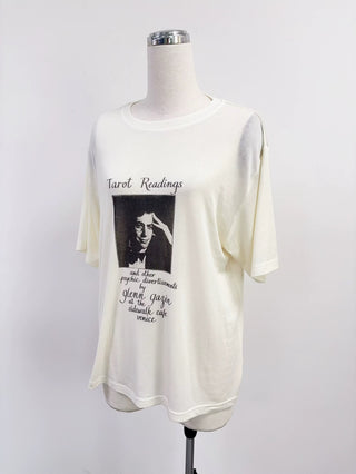SAMPLE #245 -  Unisex S Tarot Reading Tee - White