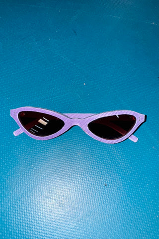 SAMPLE #801 - S Purple Denim Boop Sunglasses