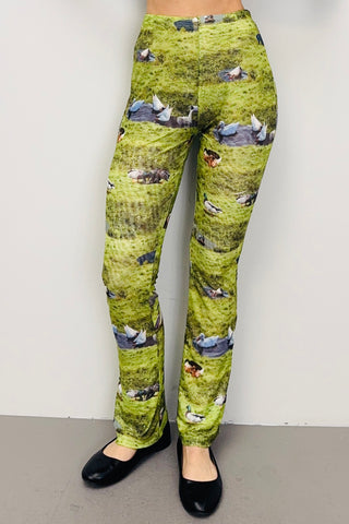 SAMPLE #499 - S Ducks Mesh Pants