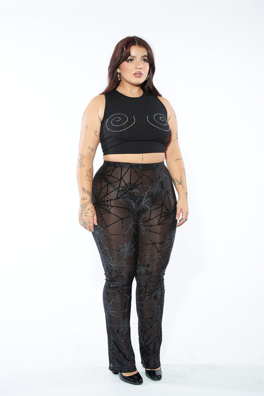 Black Widow Mesh Pants