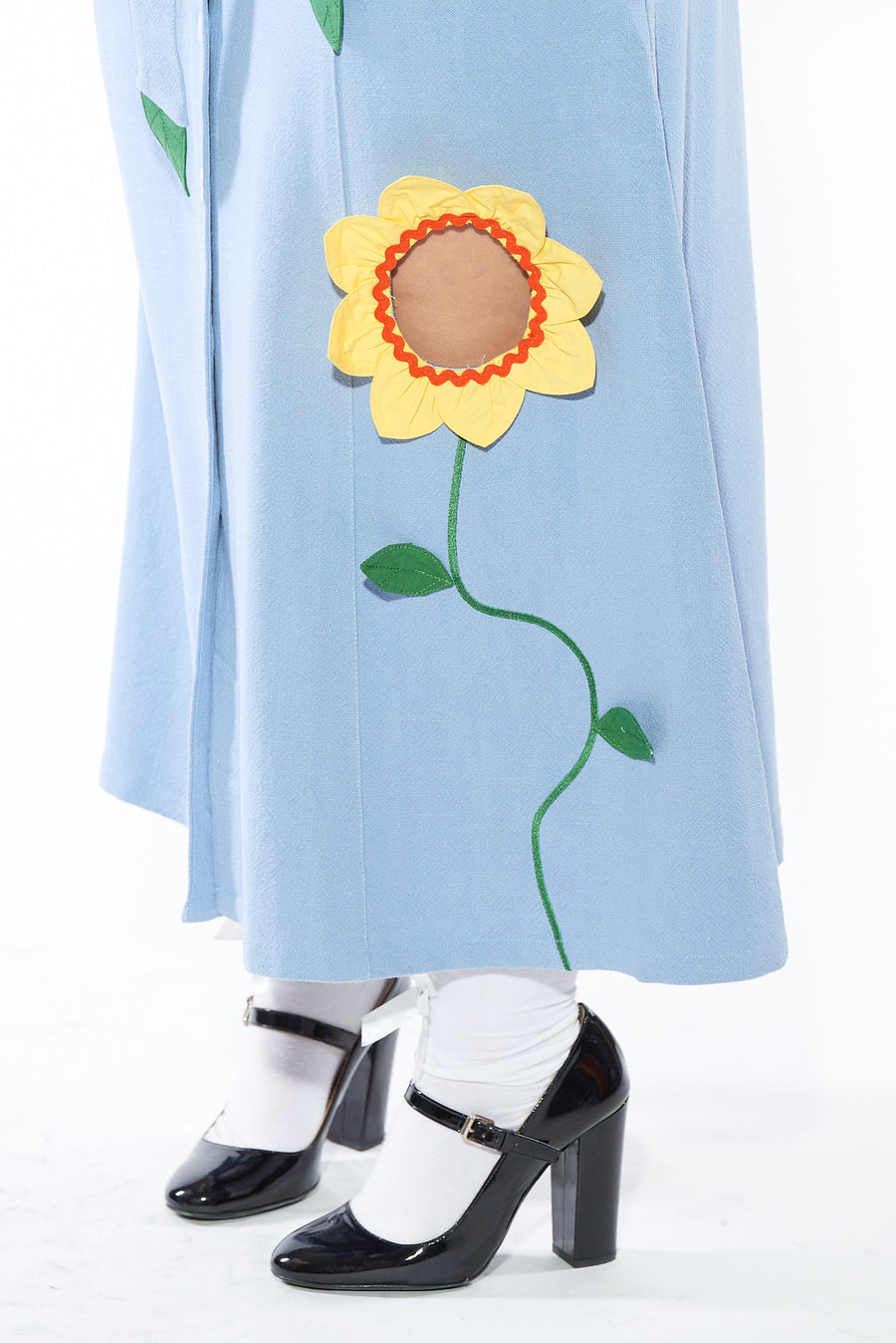 Ms. Honey Daisy Maxi Dress Blue