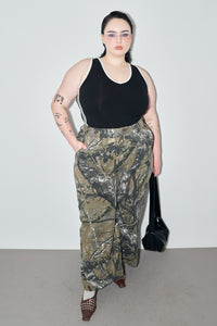 Big Butt Forest Camo Canvas Pants