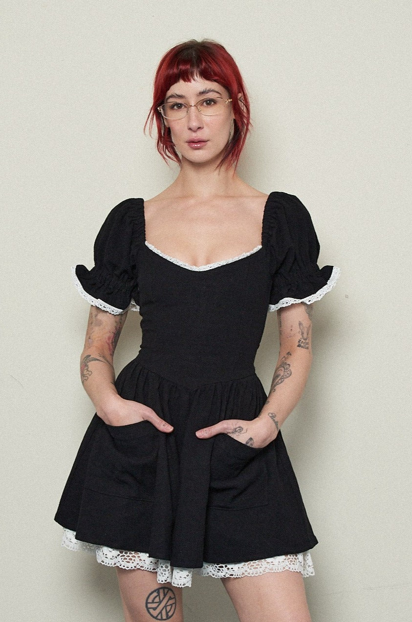 The French Virgin Thick Linen Mini Dress 3X The French Virgin Thick Linen Mini Dress 3X