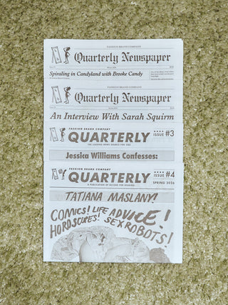 The FBC Quarterly Collector's Bundle: Issues #1-4