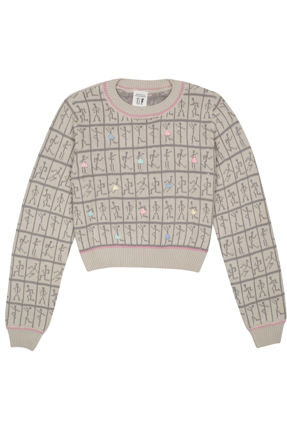 Dancers Crop Viscose Sweater
