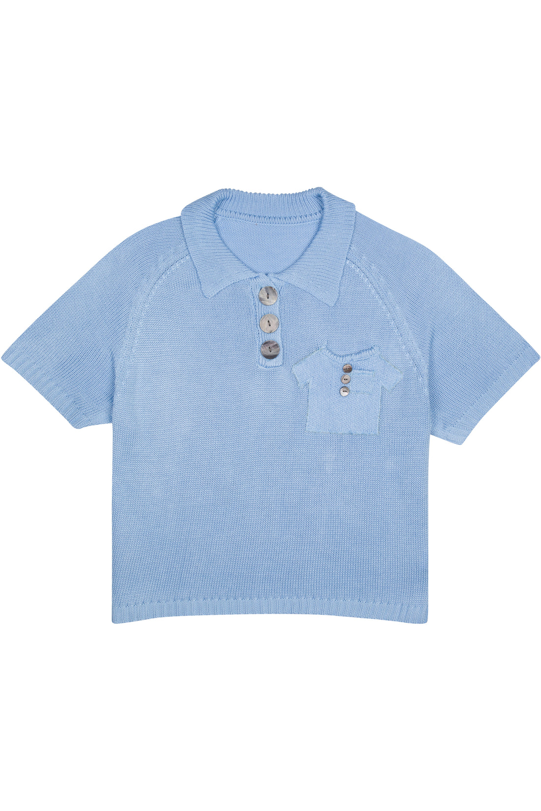 Shirt on Shirt Viscose Knit Polo