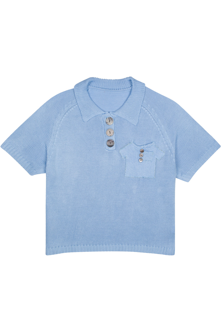 Shirt on Shirt Viscose Knit Polo